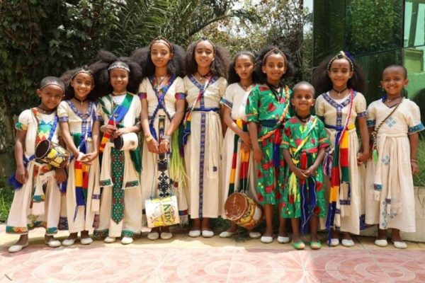 Ethiopian traditional dress new style