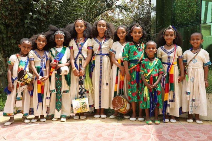 Ethiopian traditional dress new style