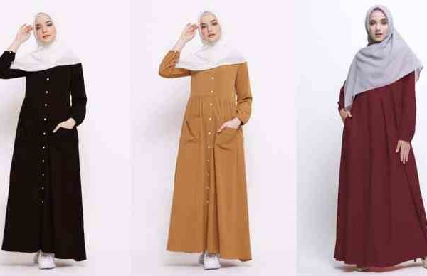 Contoh desain gamis syar i