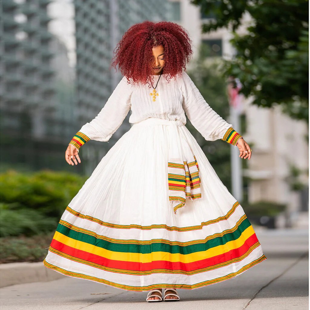 Ethiopian traditional dress new style