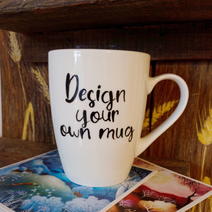 Contoh desain mug foto